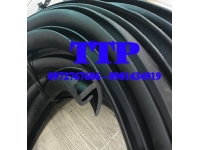 Ron cao su cho cửa thùng xe tải dạng gập