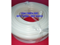 Ống silicone trắng phi 10x14